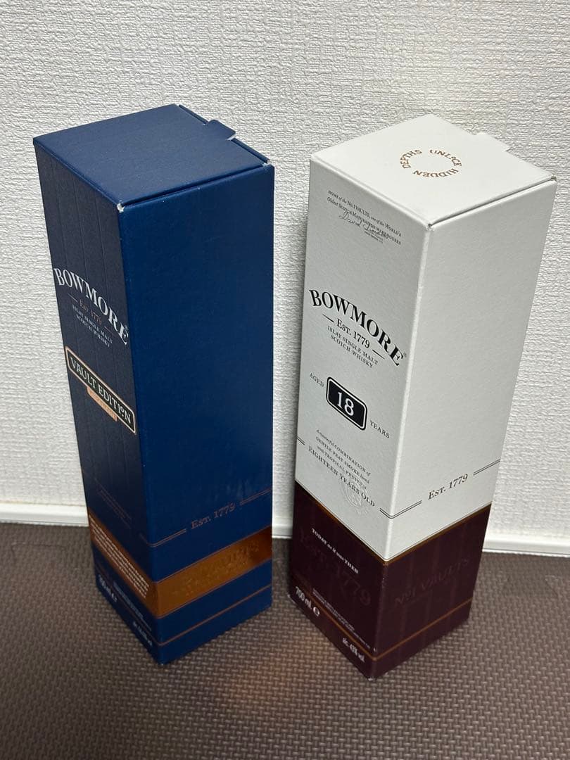 希少 BOWMORE ボウモア ヴォルトエディション & 18年 アイラの女王