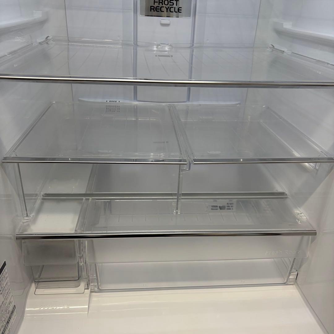 ★104　日立　冷蔵庫　大型　400-500ℓ　安い　綺麗　中古　右開　設置無料