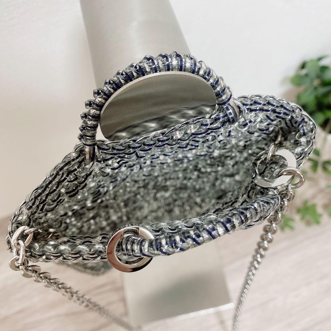 アンテプリマ　アデッソ　ミニアトゥーラ　シルバー　ショルダーバッグ　フォーマル