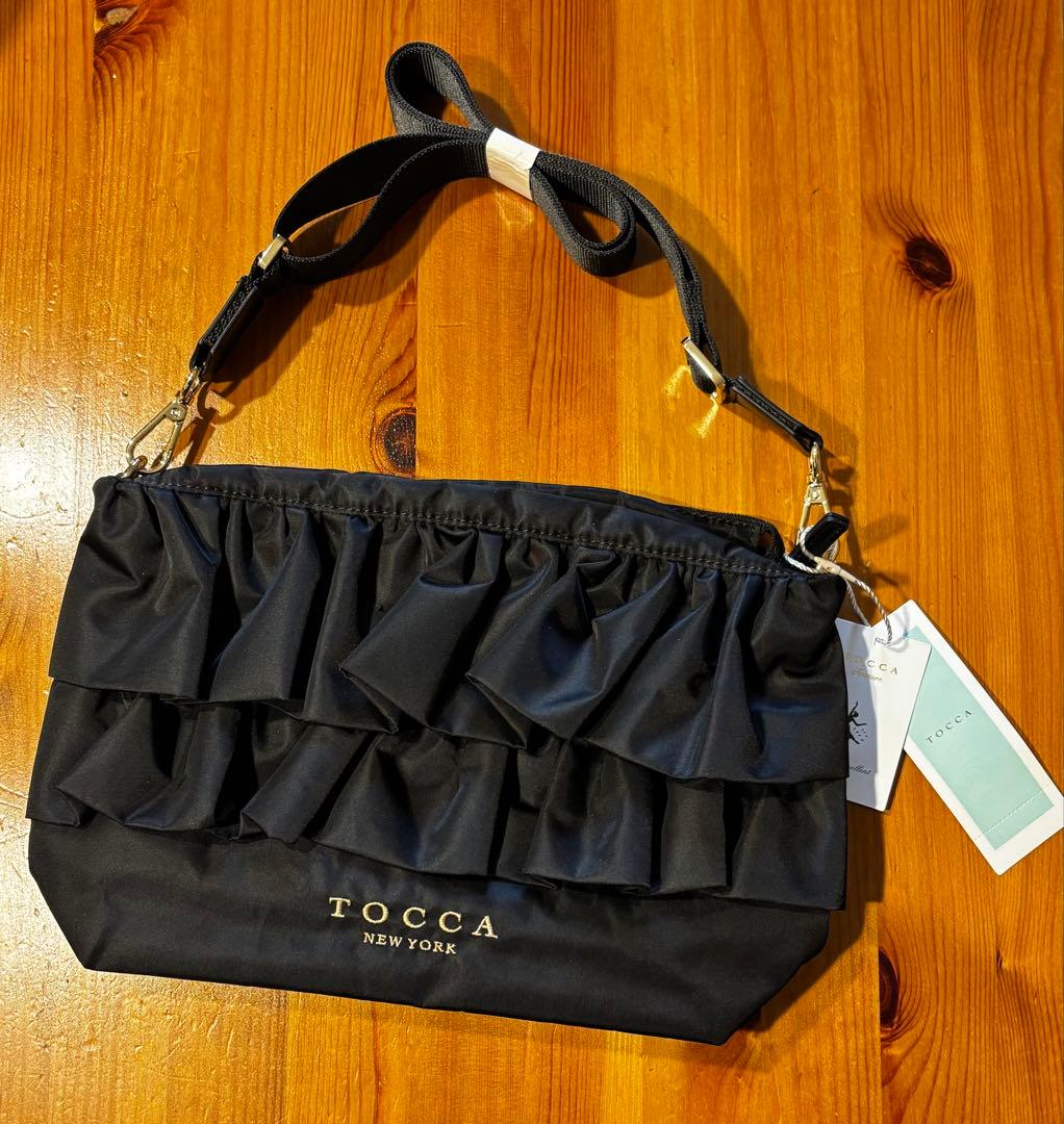 TOCCA FRILL POCHETTE ポシェット ショルダーバッグ フリル