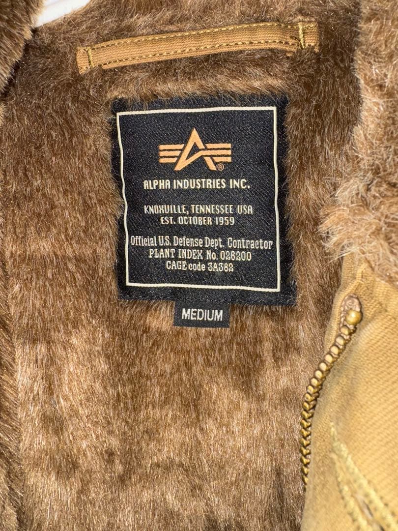 マ*ト様 ALPHA INDUSTRIES ミリタリージャケット MEDIUM