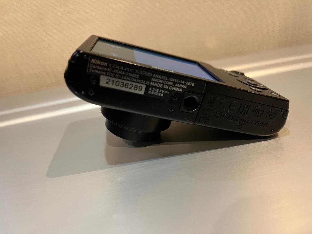 Nikon COOLPIX デジタルカメラ S3700 純正品付き ジャンク