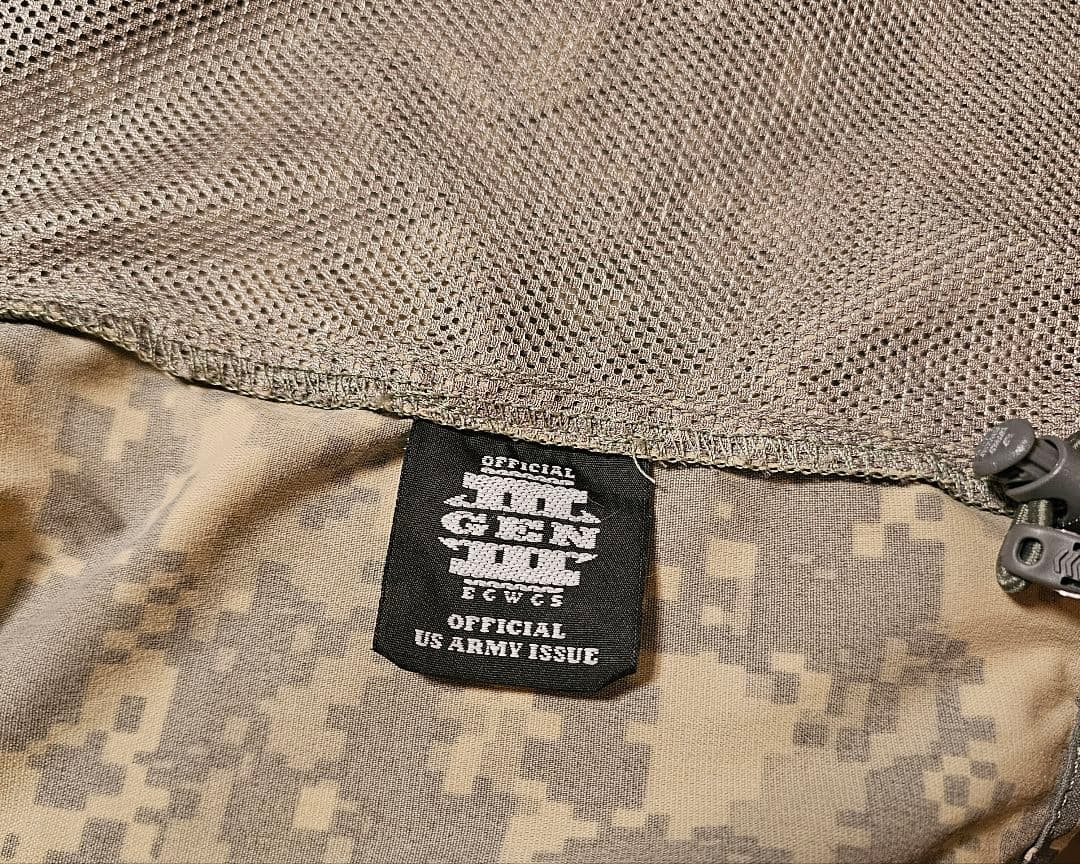 ecwcs level5 ARMY ACU ミリタリー WAIPER M-R