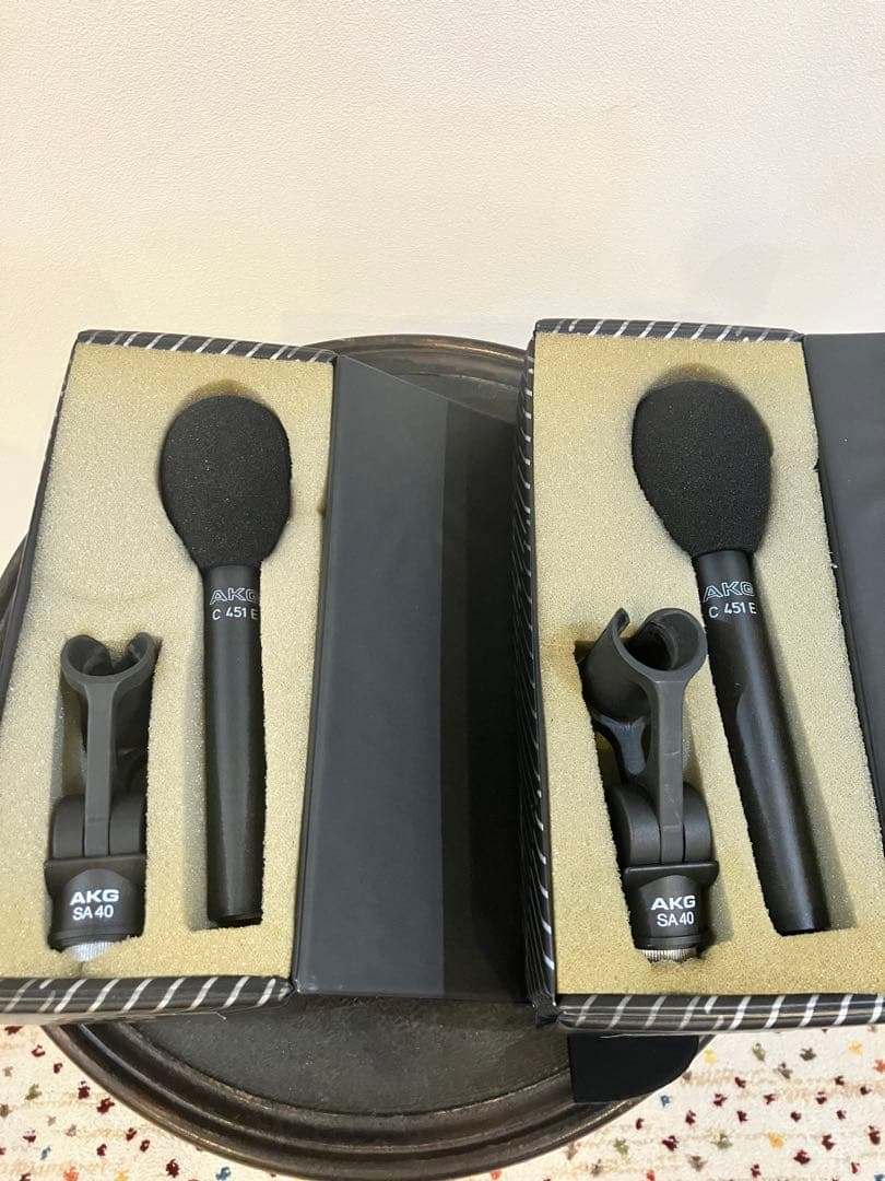 AKG C 451 E コンデンサーマイクセット