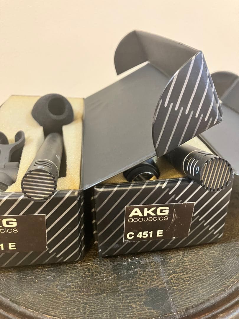AKG C 451 E コンデンサーマイクセット