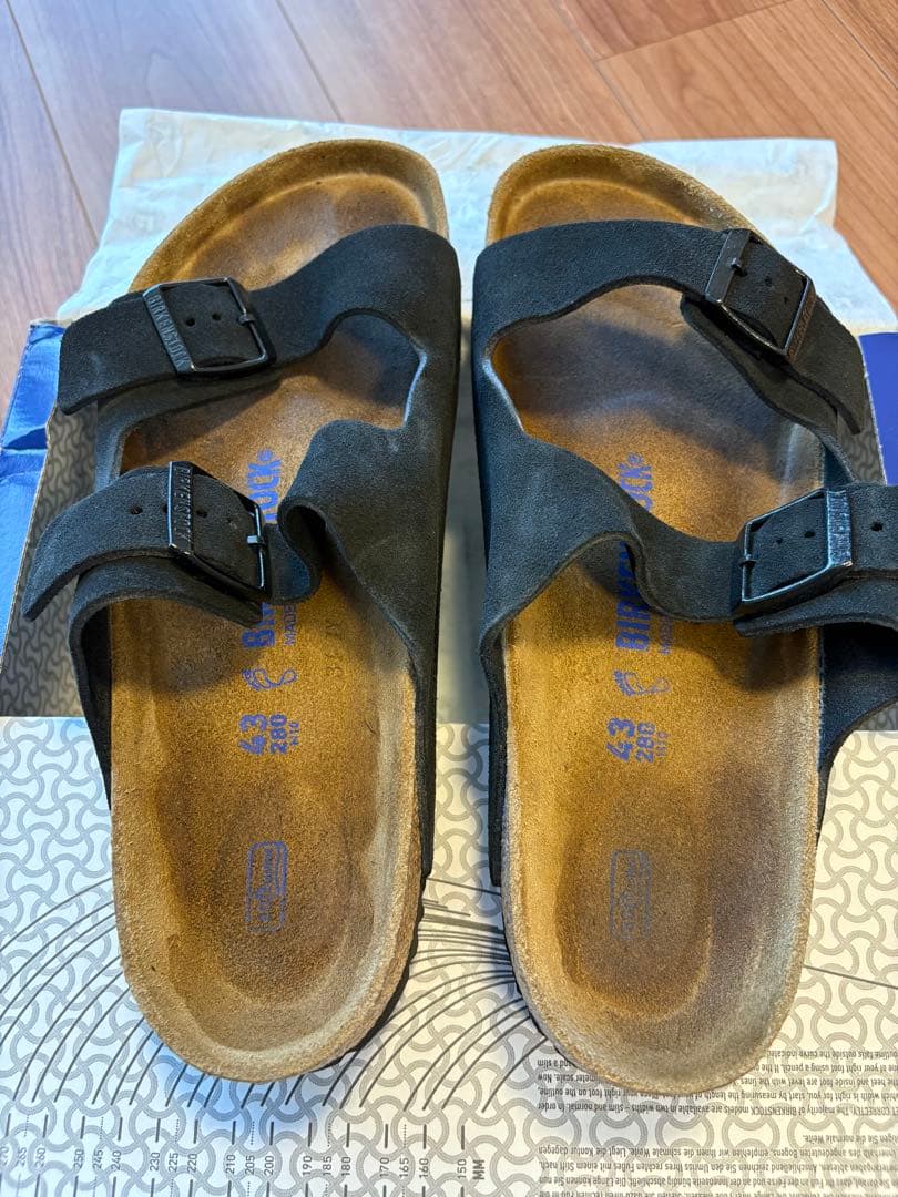 【中古】BIRKENSTOCK ARIZONA SFB 28cm