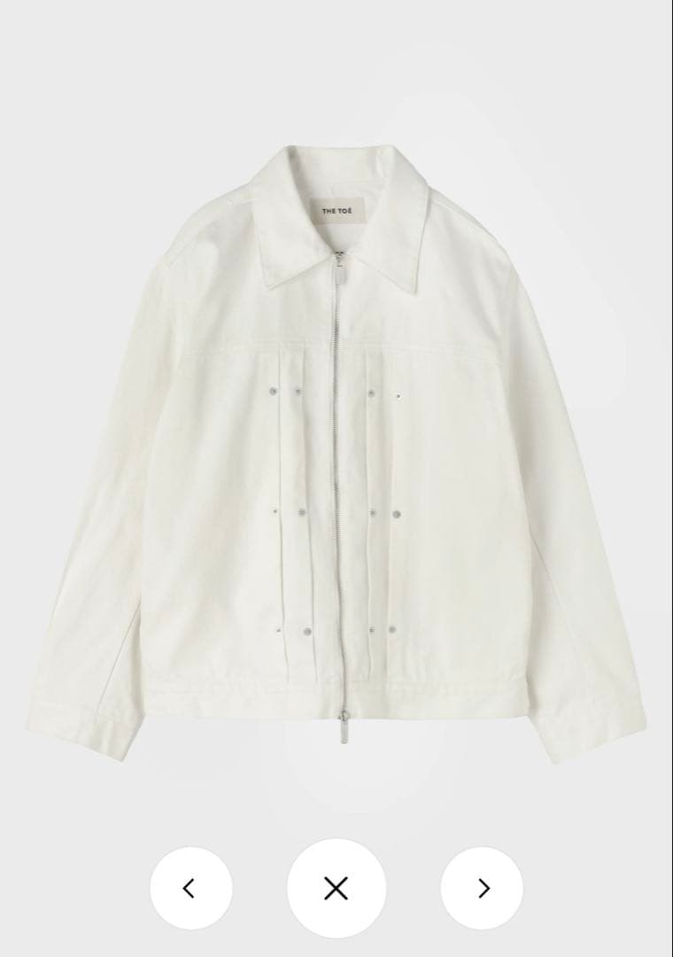 【限定値下げ】Olympia Denim Jacket White thetoé