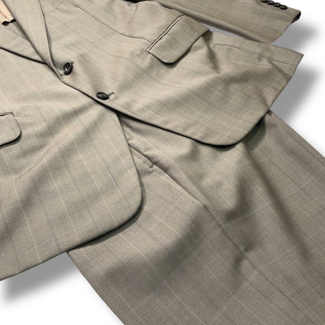 c*a様 美品 Burberrys グレージュ シャドーチェック セットアップ