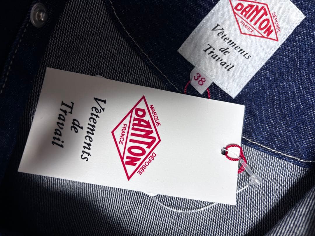 新品☆DANTON デニムジャケット サイズ38