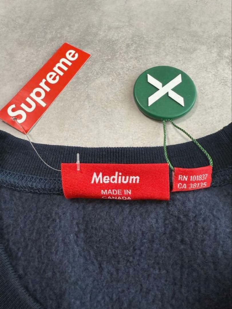 レア☆Supreme パリ限定　Small Box Crewneck M