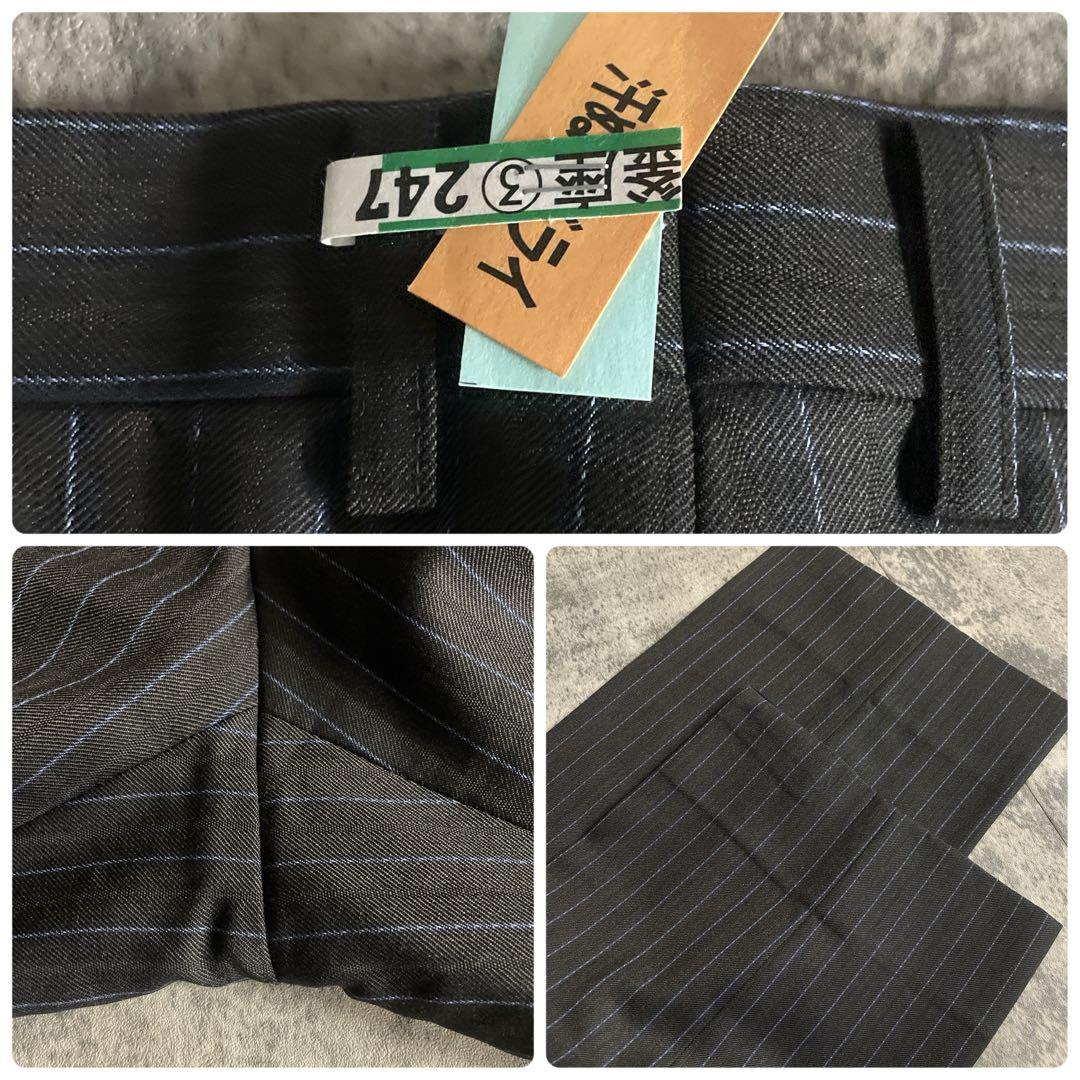 極美品 England製 極上ウール BALENCIAGA ネクタイ スーツXL