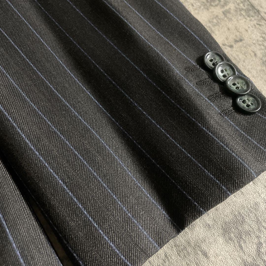 極美品 England製 極上ウール BALENCIAGA ネクタイ スーツXL