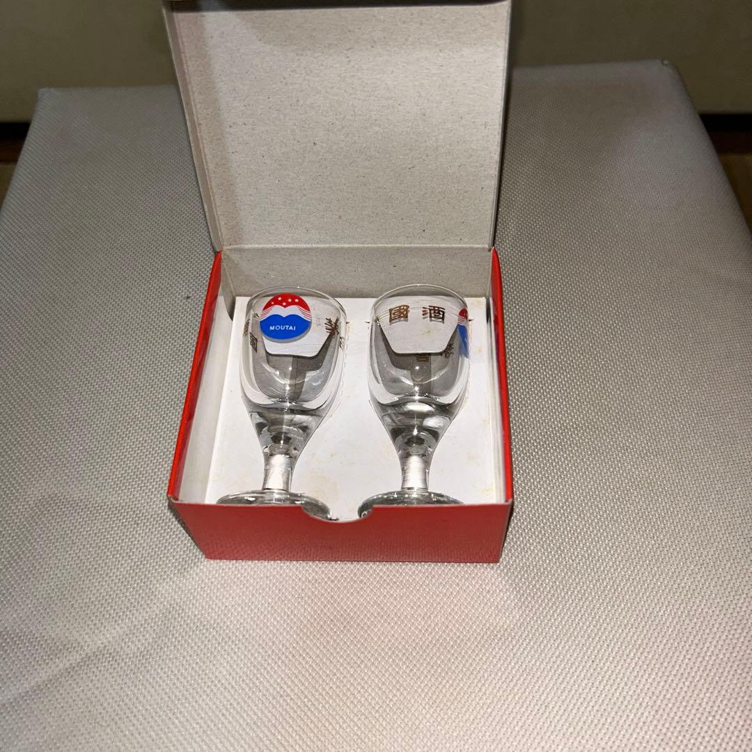 貴州茅台酒 五星麦2002年 天女ラベル未使用オリジナルグラス付