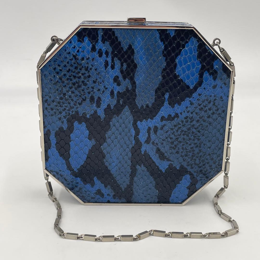 ジバンシー エキゾチックレザー チェーン パーティーバッグ アクセサリーポーチ
