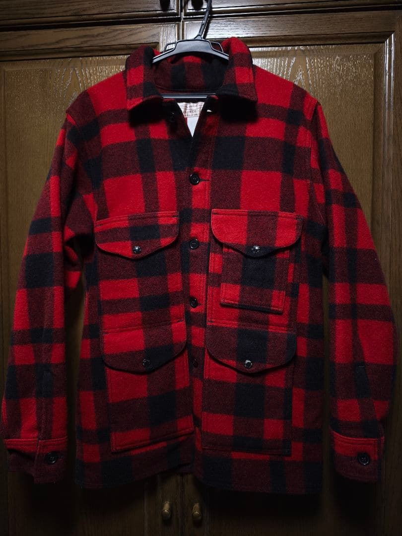 FILSON マッキーノクルーザー ジャケット バッファローチェック 38 М