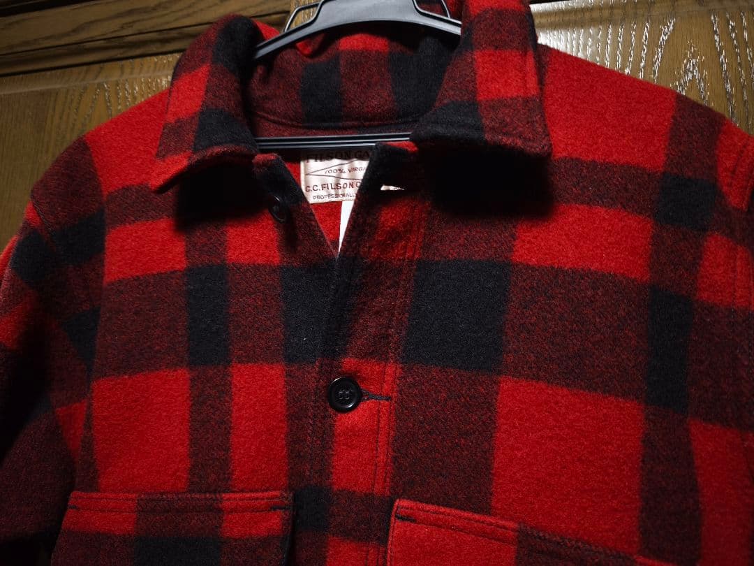 FILSON マッキーノクルーザー ジャケット バッファローチェック 38 М
