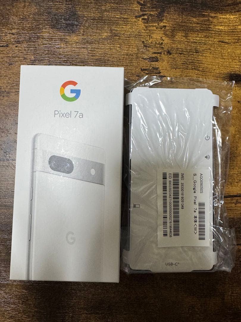 Google pixel 7a 新品未使用　本体