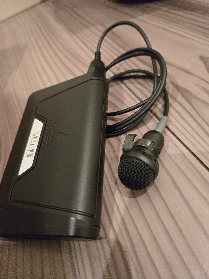 【TOA】トーアデジタルワイヤレスマイクロフォンWM-D1300タイピン形