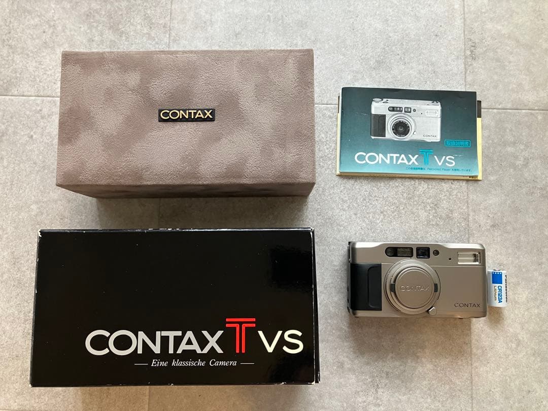 contax tvs ジャンク品　付属品完備