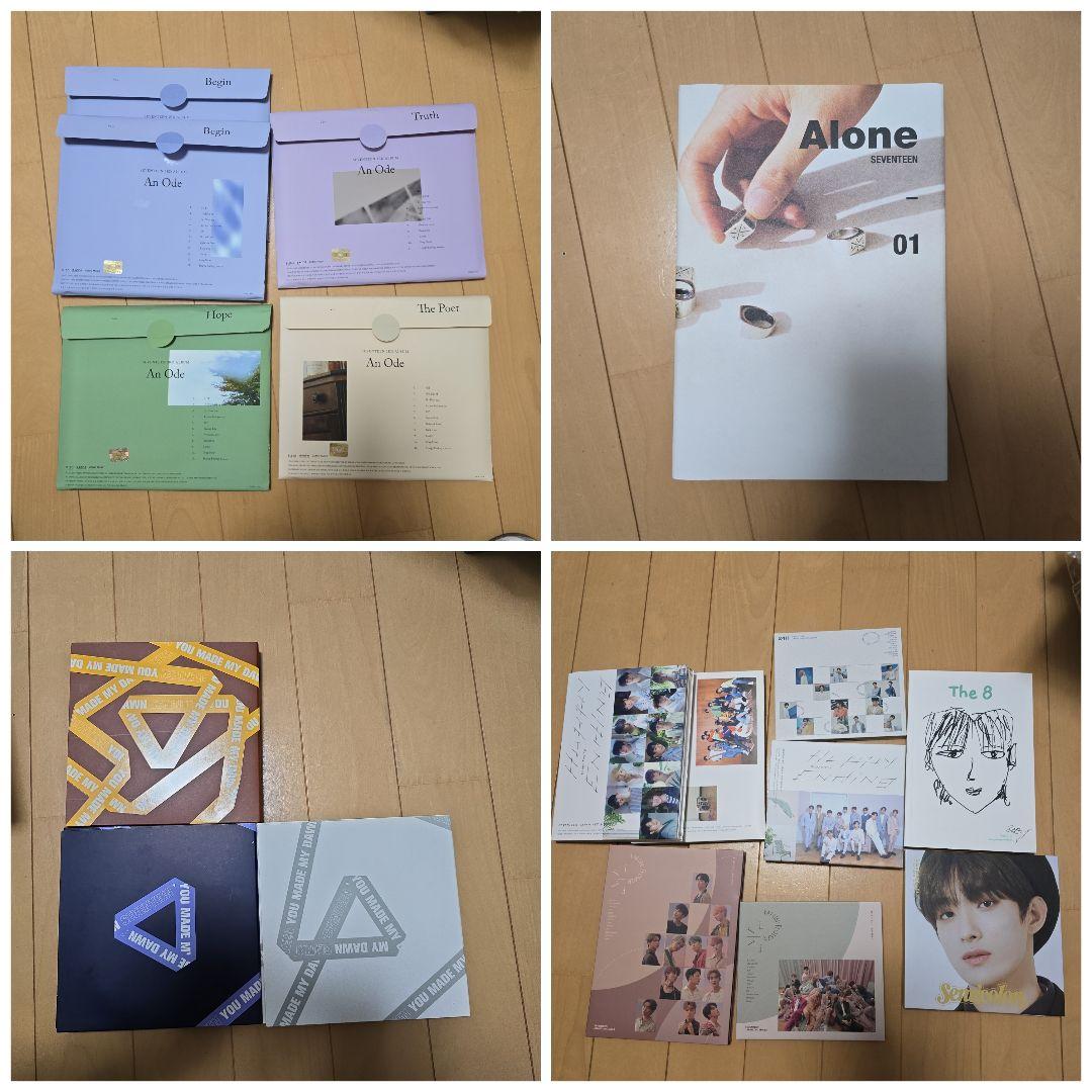 【年末セール】SEVENTEEN トレカ160枚以上 旧ペンライト付きまとめ売り