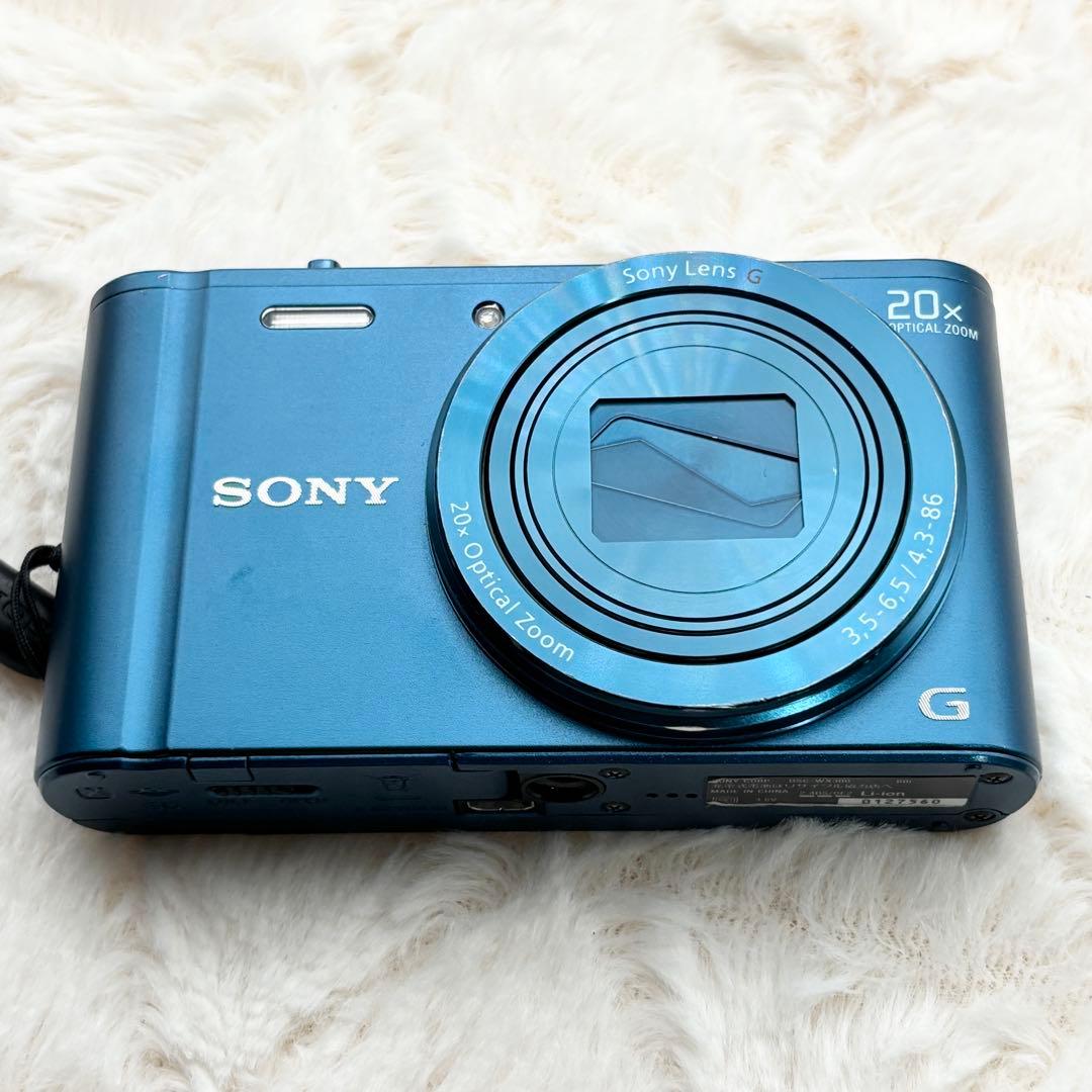 Sony Cyber-Shot DSC-WX300 ブルー ジャンク