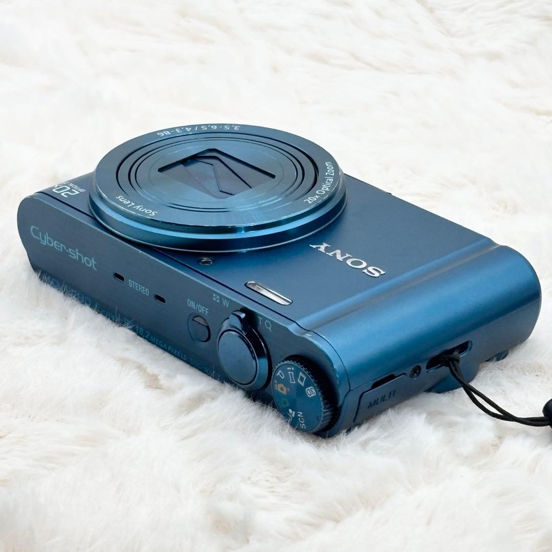 Sony Cyber-Shot DSC-WX300 ブルー ジャンク