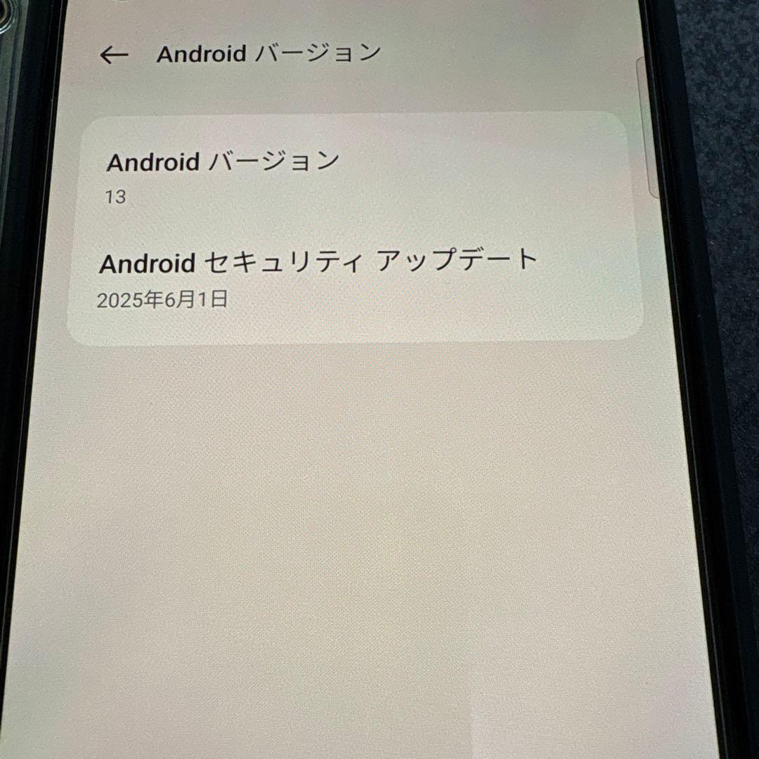 OPPO Reno7A SIMフリー スターリーブラック　箱あり