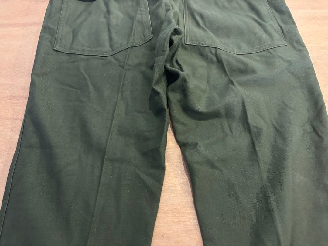 60s 米軍実物 ベイカーパンツ OG-107 W34 L29 菊穴