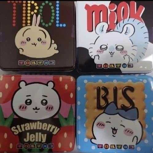 （Takanabe）☆ちいかわ☆新品未開封☆チロルチョコ缶☆4種×4個