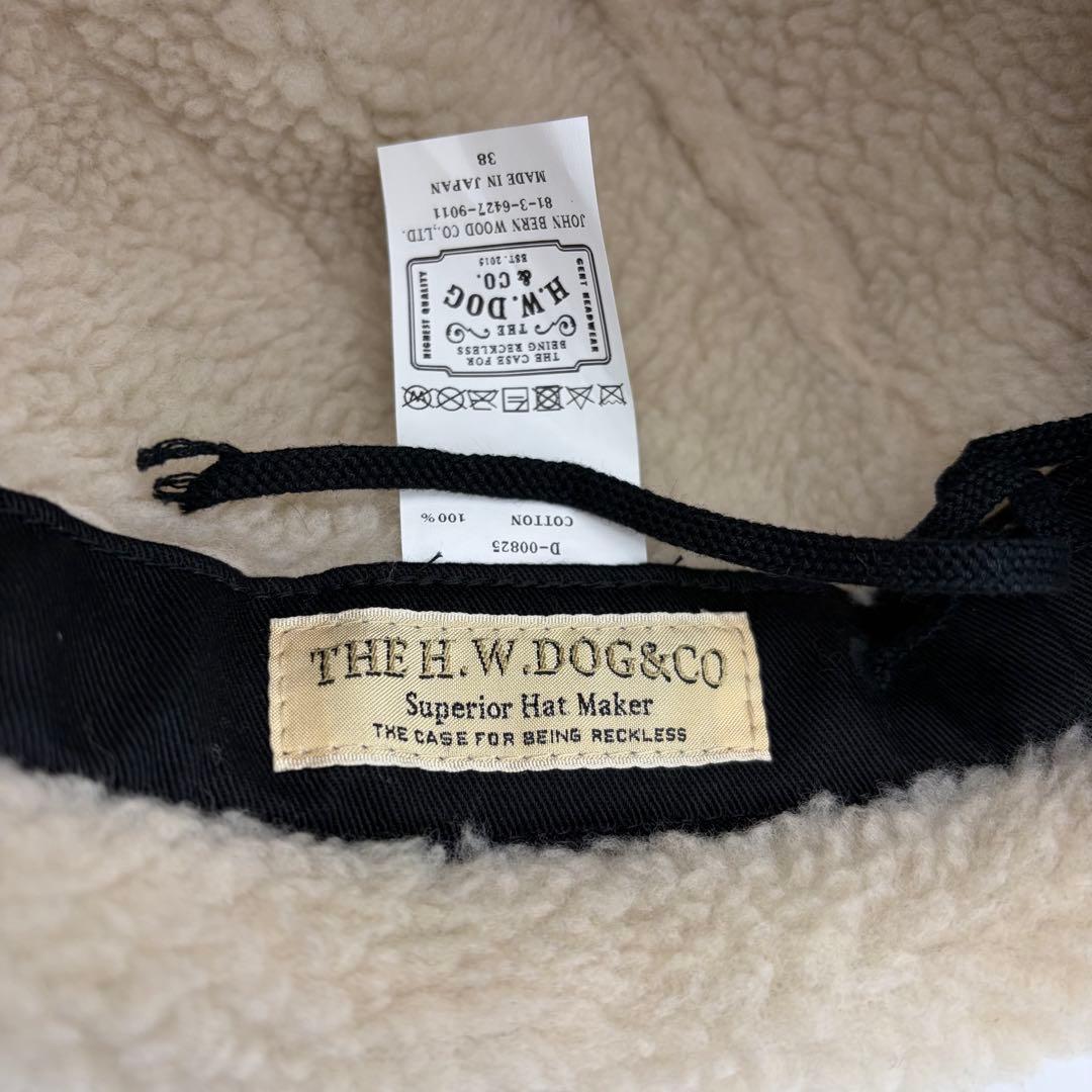 THE H.W.DOG & CO. フライトキャップ ボンバーキャップ デニム