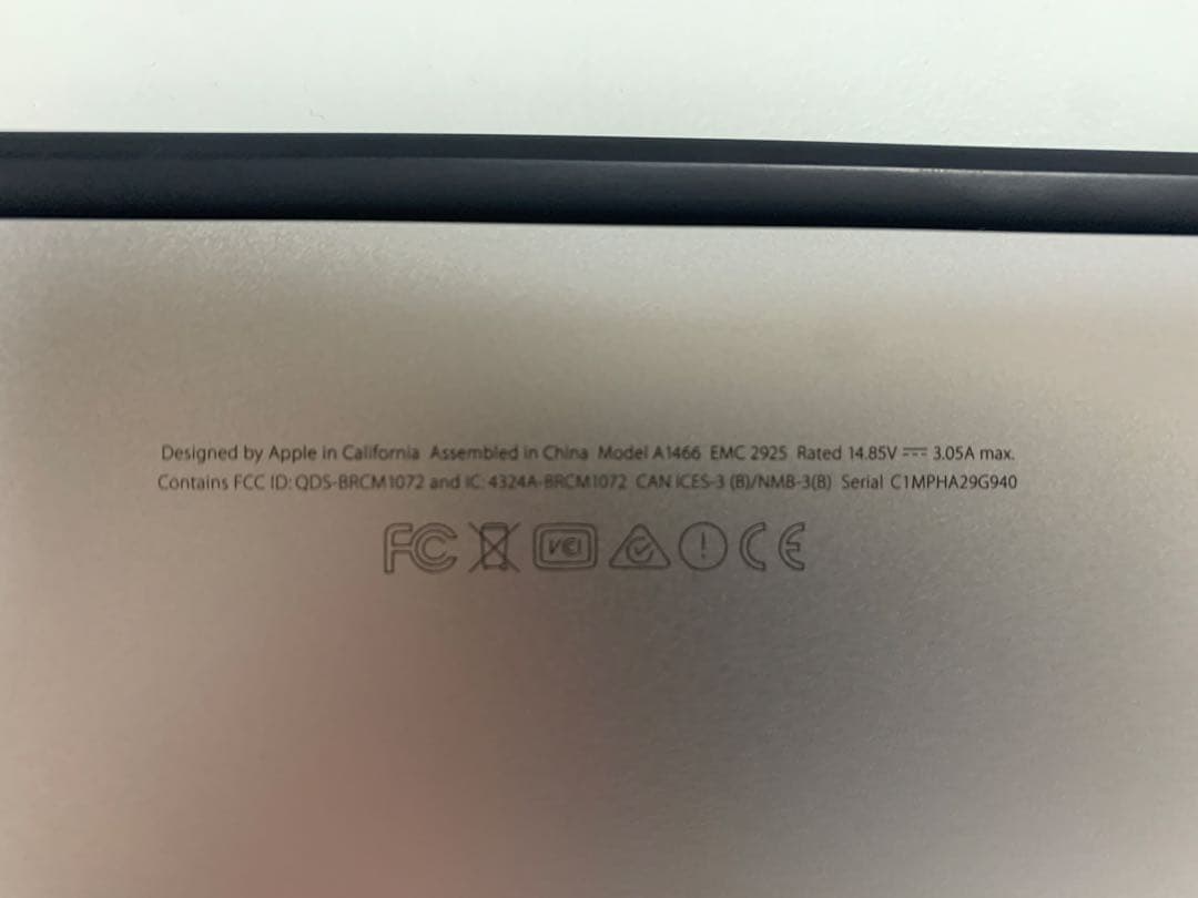 美品 Apple MacBook Air 13 充電回数72回