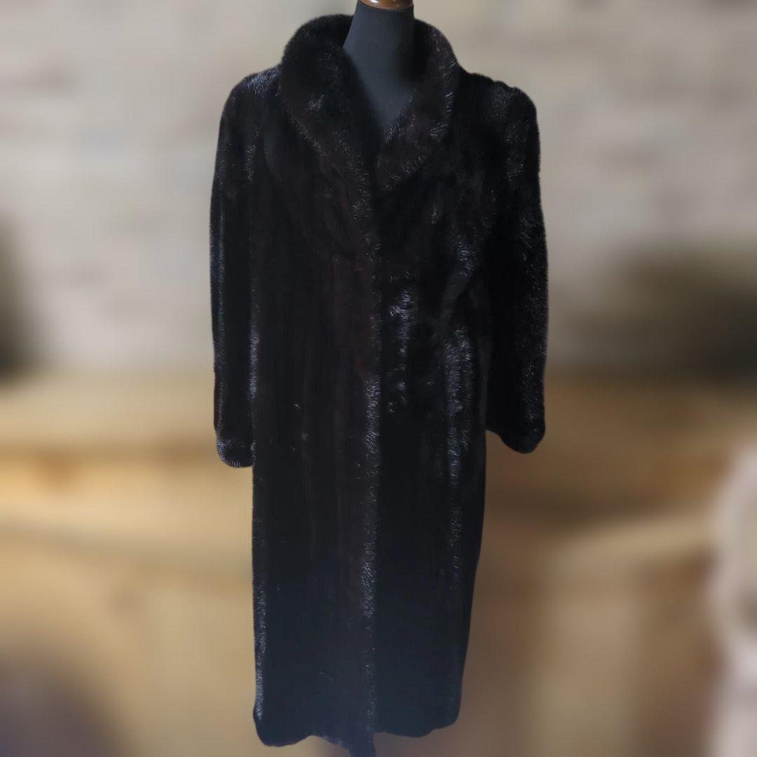 ❤️きえこです❤️美品♡ミンクロングコート