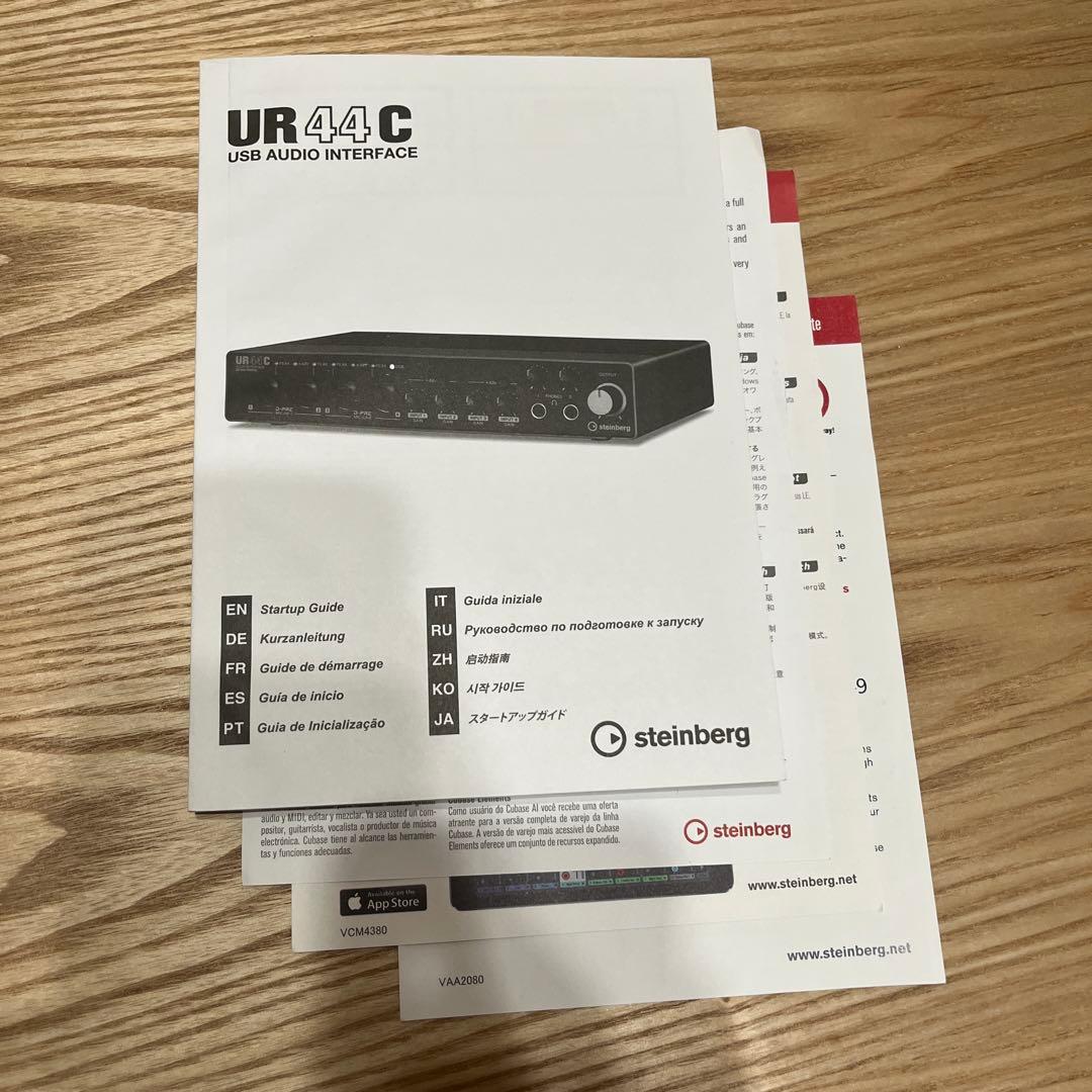 Steinberg UR44C オーディオインターフェイス【ジャンク品】