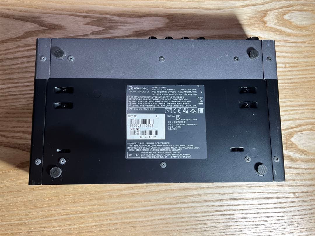 Steinberg UR44C オーディオインターフェイス【ジャンク品】
