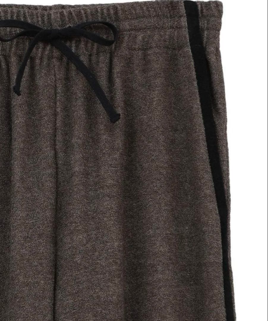 clane パイルパンツ