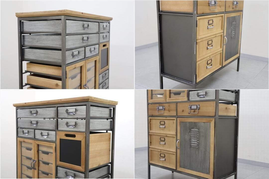 展示品 KARE カレ アートファクトリー キャビネット サイドボード 引出収納