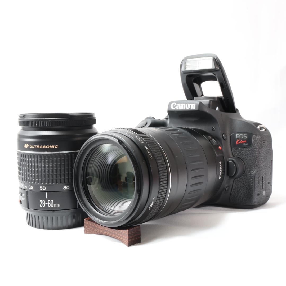 HXくん★Canon EOS kiss X9i★ダブルレンズ 一眼レフ