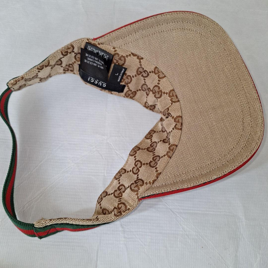 GUCCI サンバイザー Lサイズ グッチ 未使用