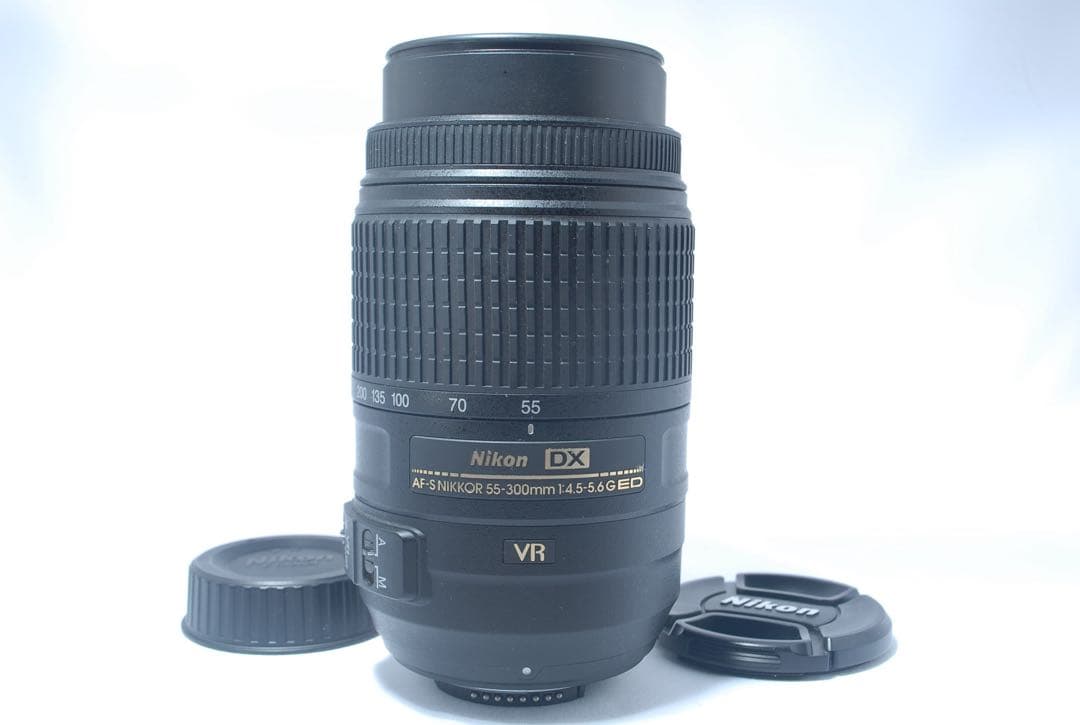 【外観特上級】ニコン 人気♥️望遠レンズ AF-S 55-300mm VR 動作品