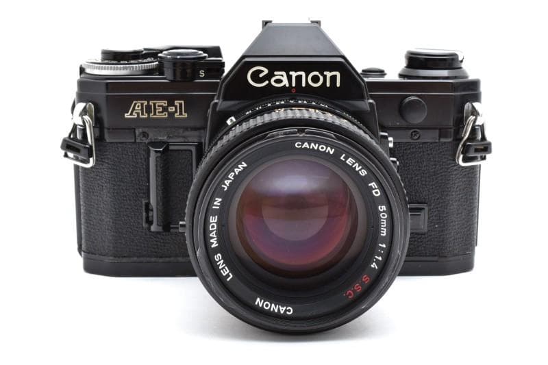 Canon AE-1, FD 50mm f/1.4 S.S.C.（整備品）