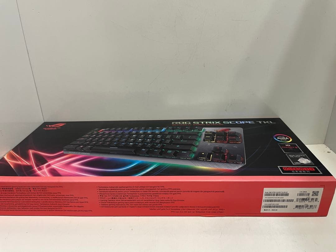 ASUS USB ゲーミングキーボード X802 STRIX SCOPE 日本語