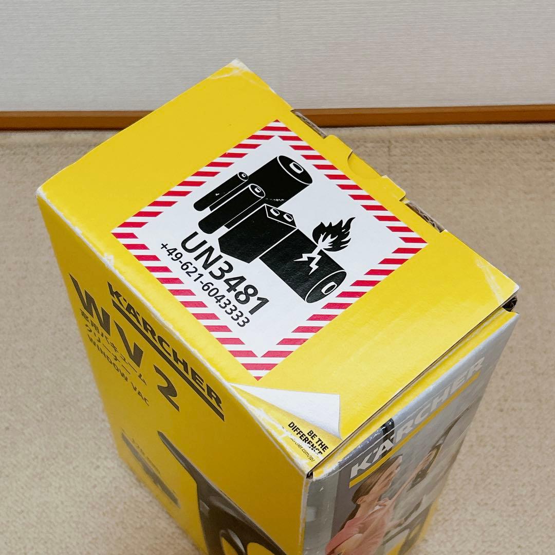 ●極美品●ケルヒャー　窓用バキュームクリーナー WV2ブラックエディション