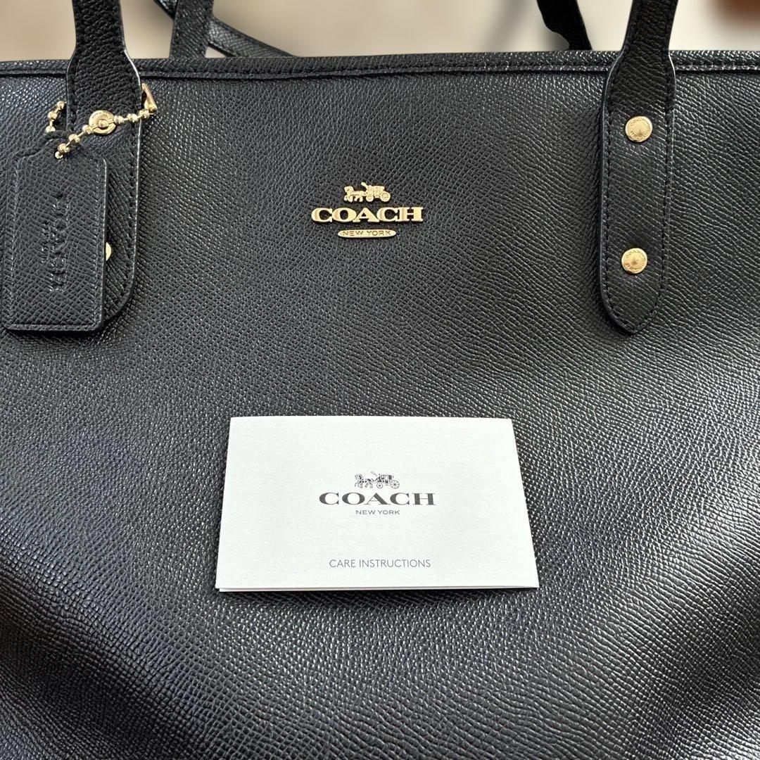 COACH 黒バック