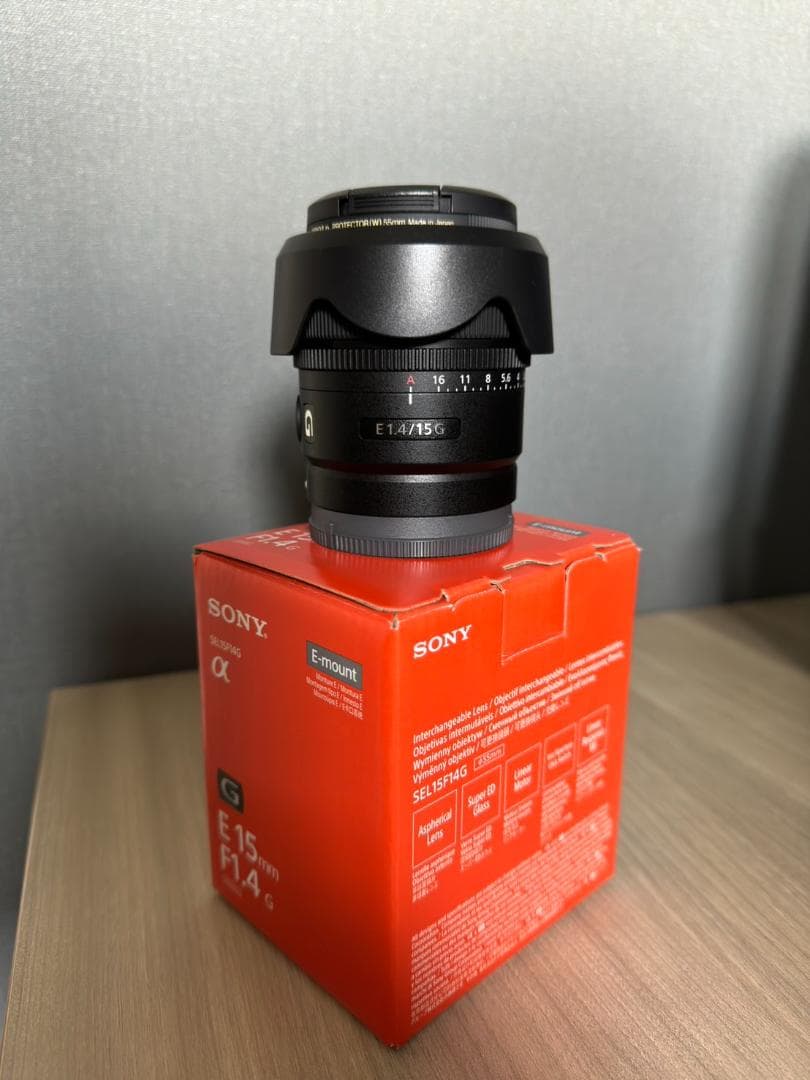 SONY ソニー E 15mm F1.4 G SEL15F14G