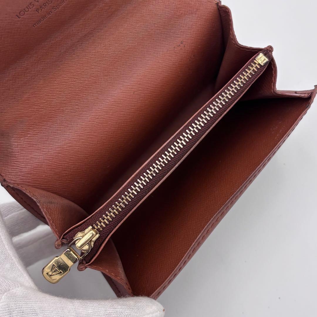 ルイヴィトン モノグラム ポルトモネジップ　ケース　小銭入れ　ミニ財布