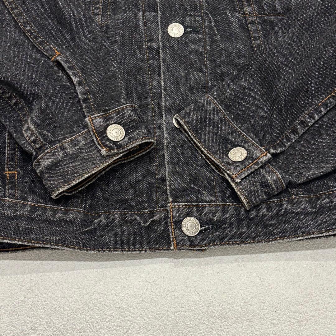 levi's 美品 80s オレンジタブ 先染め ブラック デニム ジャケット
