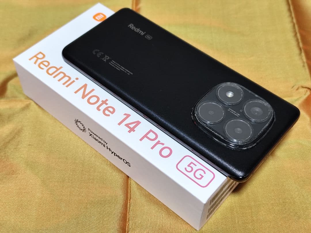 Xiaomi Redmi Note 14 Pro 5G 12GB+512GB 黒