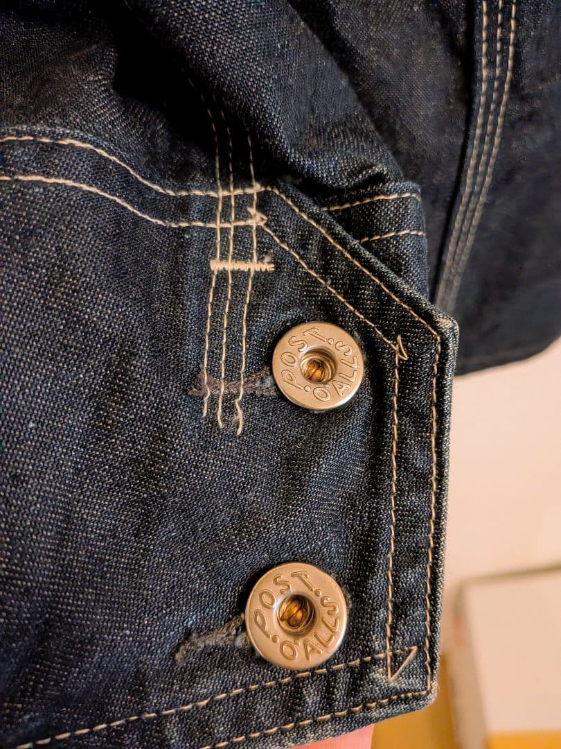 POST O'ALLS ポストオーバーオールズ　カバーオール USA製 Mサイズ