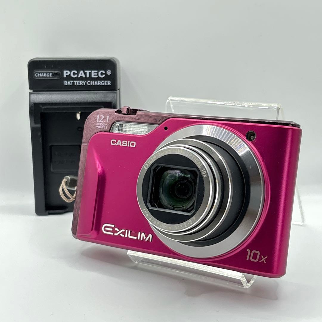 CASIO EXILIM EX-H10 ピンク カシオ デジカメ コンデジ　PK