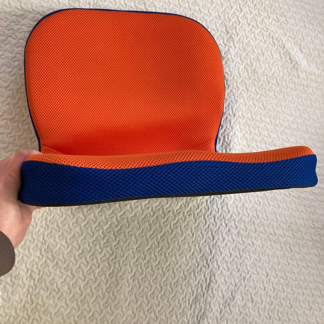 み*と様 p!nto Kids 姿勢矯正クッション オレンジ　ピントキッズ